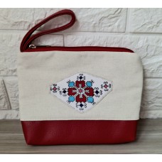 Несесер " Мотив от Шевица" червено